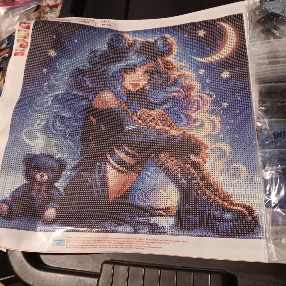 Goth Teen Diamond Art Kit 40x40